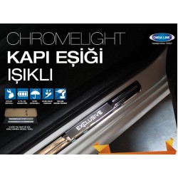 ChromeLight Sport Işıklı Kapı Eşiği